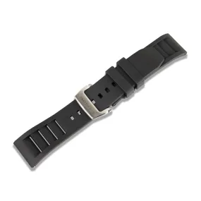 22mm Straight end Butterfly-clasp FKM Rubber Strap (UX08)