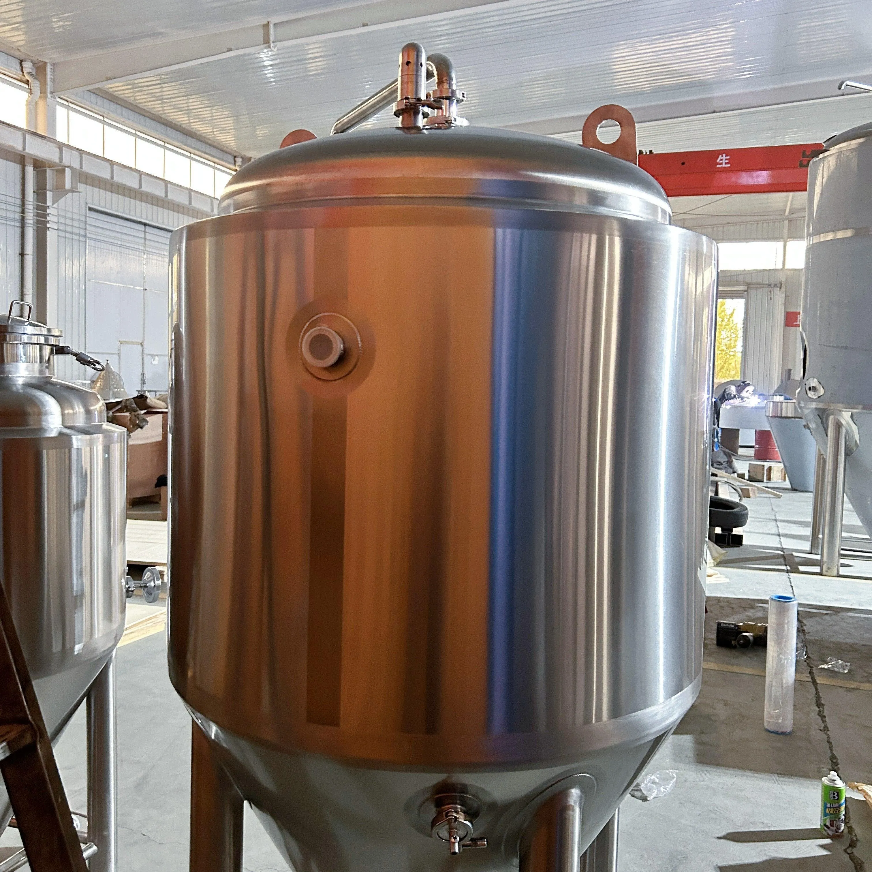 400L Conical Fermenter (pressurisable, jacketed)