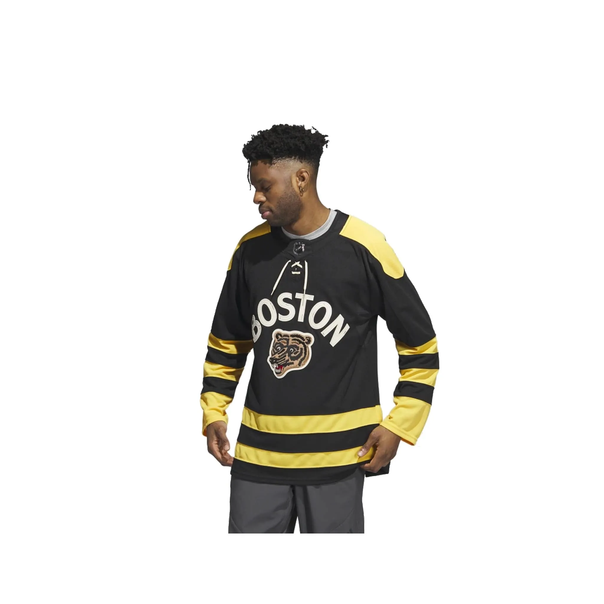 Adidas PrimeGreen Senior Jersey - Boston Bruins Winter Classic