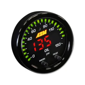 AEM 30-0307 Oil Pressure Gauge X-Series