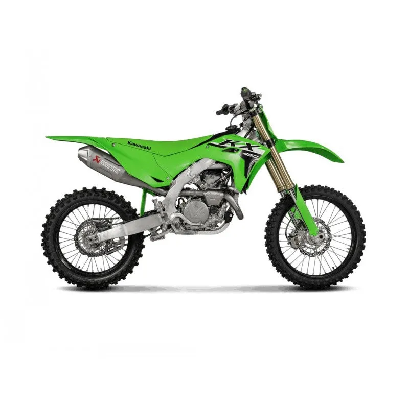 AKRAPOVIC S-K4MET9-FDHLTA Evolution Line (Titanium) for KAWASAKI KX 450 / 450X 2024 