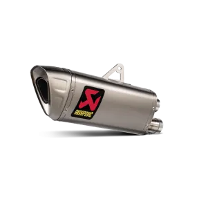 AKRAPOVIC S-T12SO5-HAPXLT Exhaust System Slip-On Line (Titanium) for TRIUMPH Speed Triple 1200 RS / RR 2021-2023