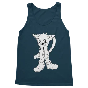 Angry Cat Classic Adult Vest Top