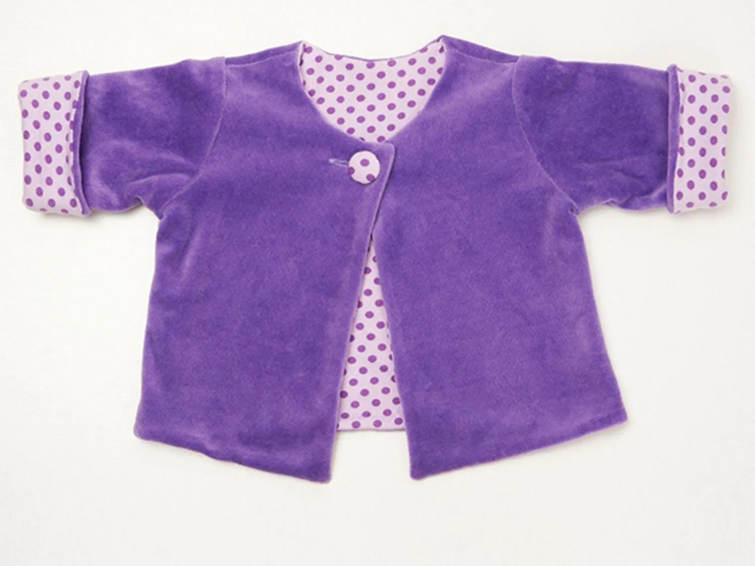 Baby outfit sewing patterns for jacket, jumpsuit and beanie Paper pattern