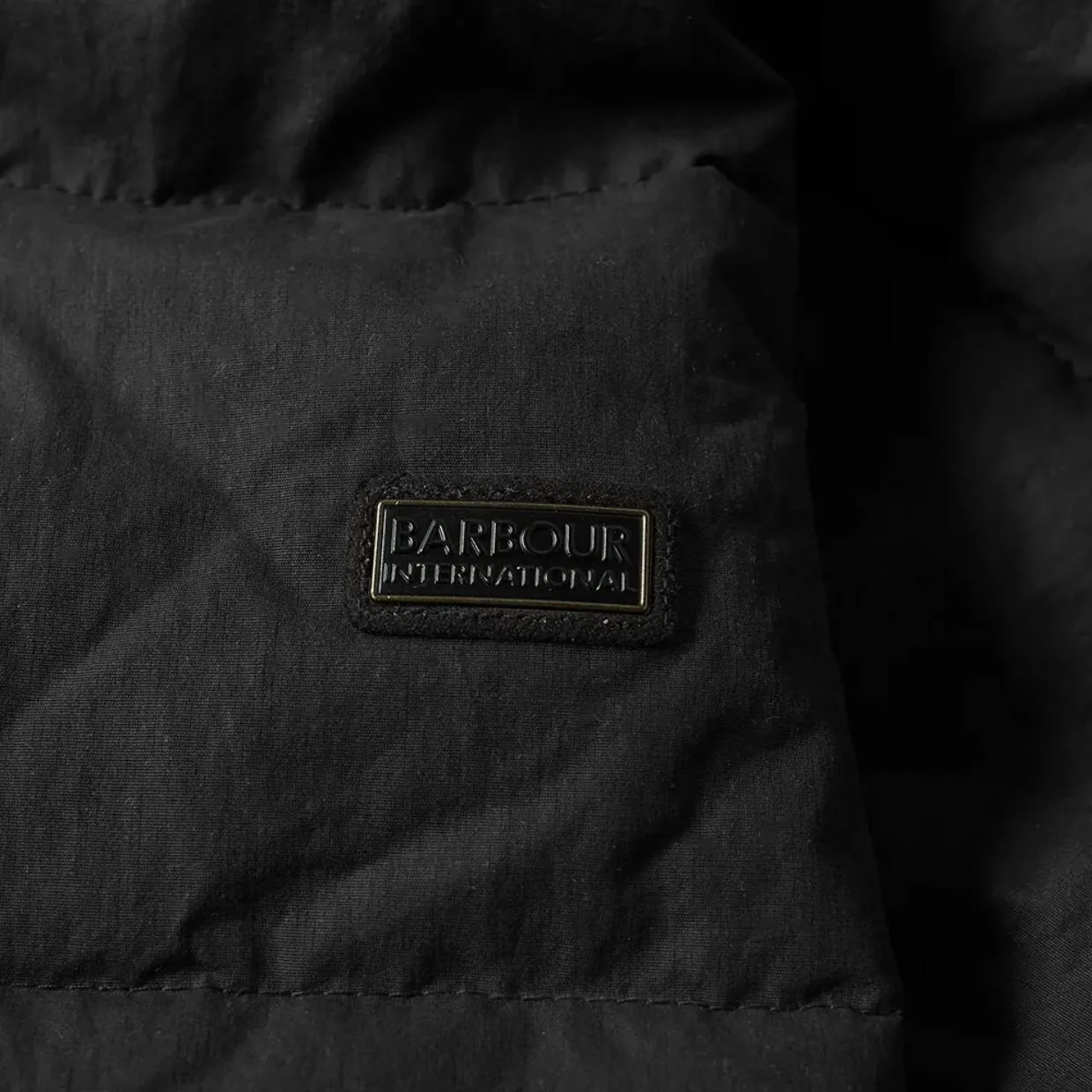 Barbour Pivot Quit Black Jacket