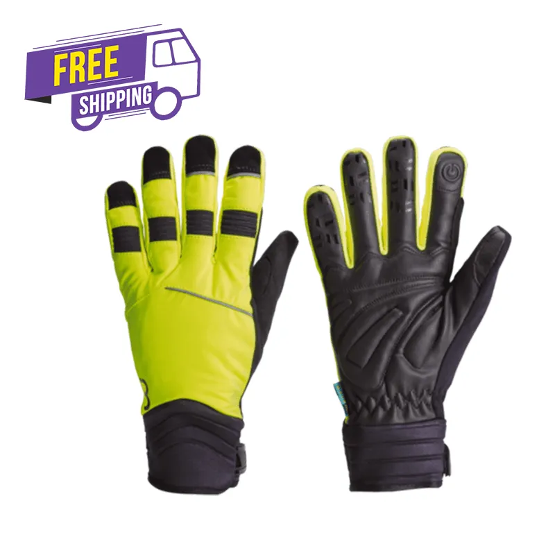 BBB WaterShield Glove - Neon Yellow