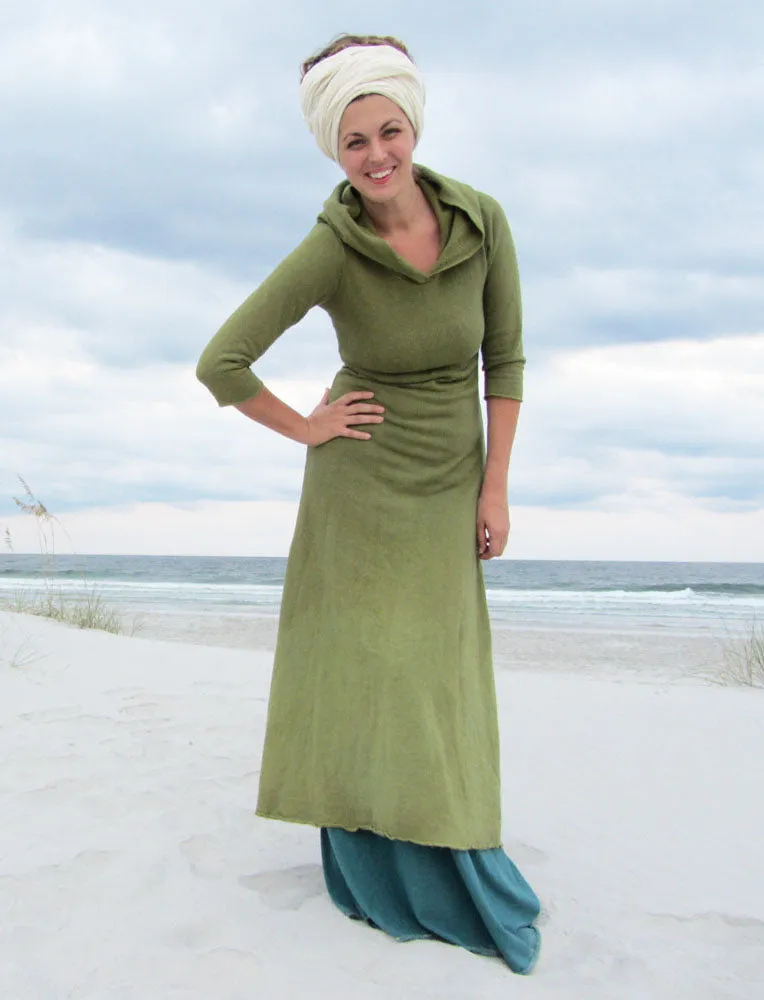 Beach Bum Hoodie Simplicity Long Dress