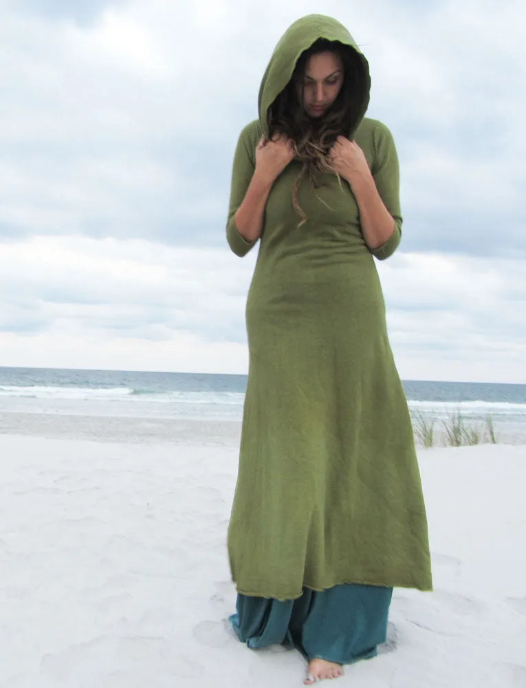 Beach Bum Hoodie Simplicity Long Dress