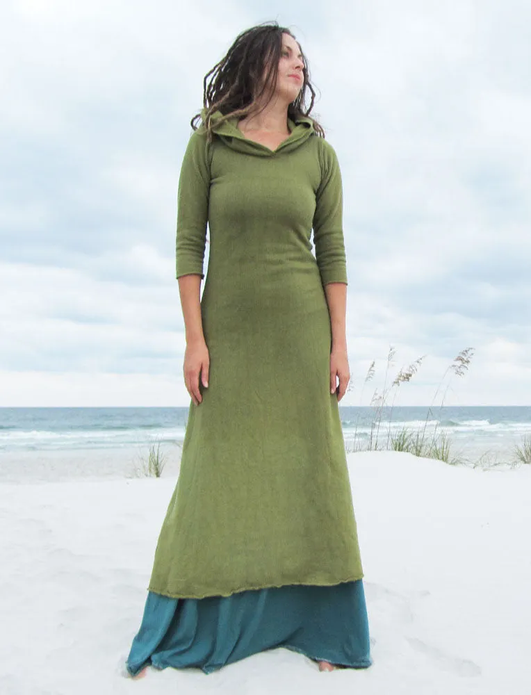 Beach Bum Hoodie Simplicity Long Dress