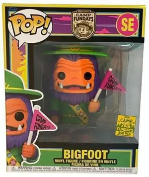 Bigfoot (w/ Pink Flag, Black Light, 6-inch) SE - 2023 Camp Fundays Exclusive /850 Pieces [Condition: 7.5/10]