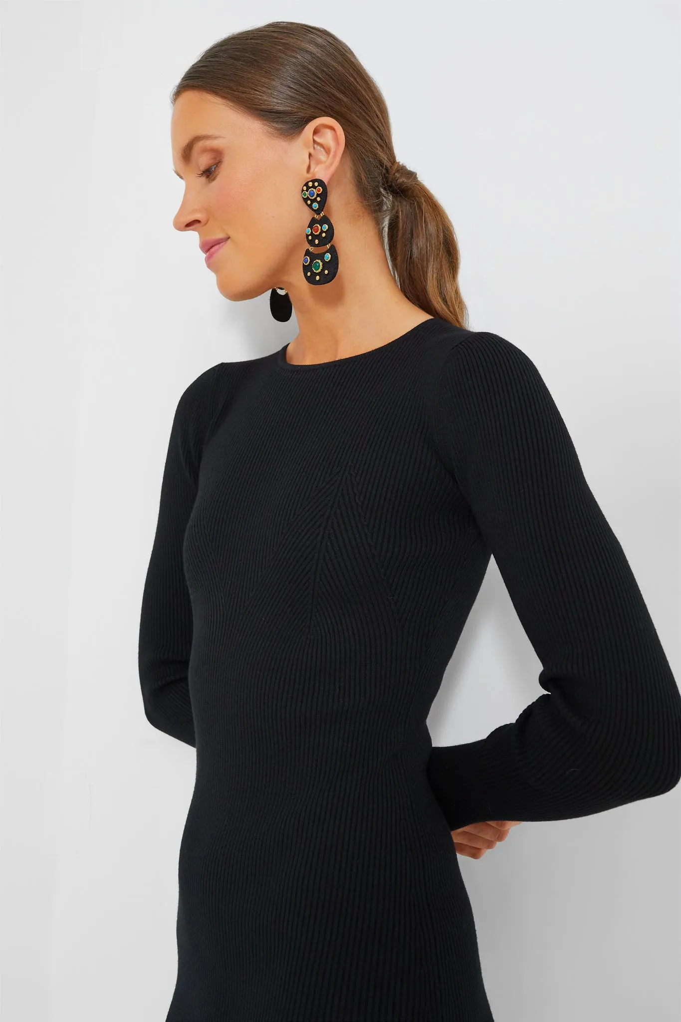 Black Renon Knit Dress