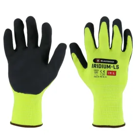 Blackrock Iridium Latex Rubber Neon Work Gloves