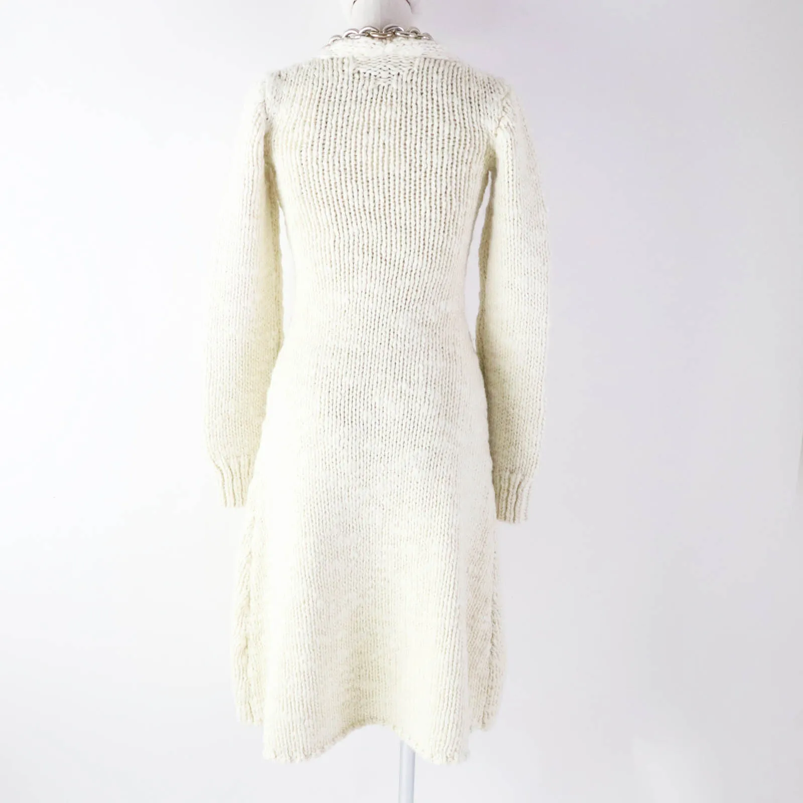 Bottega Veneta Wool Nylon Knit Dress XS