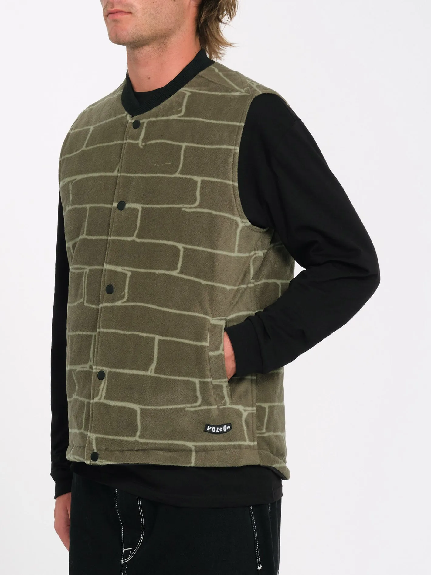 Bowered Vest (Reversible) - Wintermoss