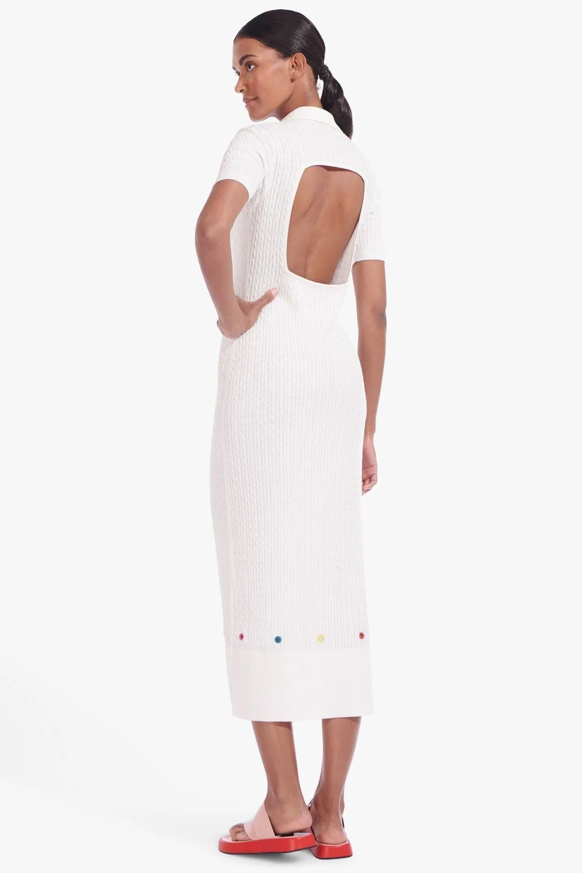 CECILY DRESS | IVORY