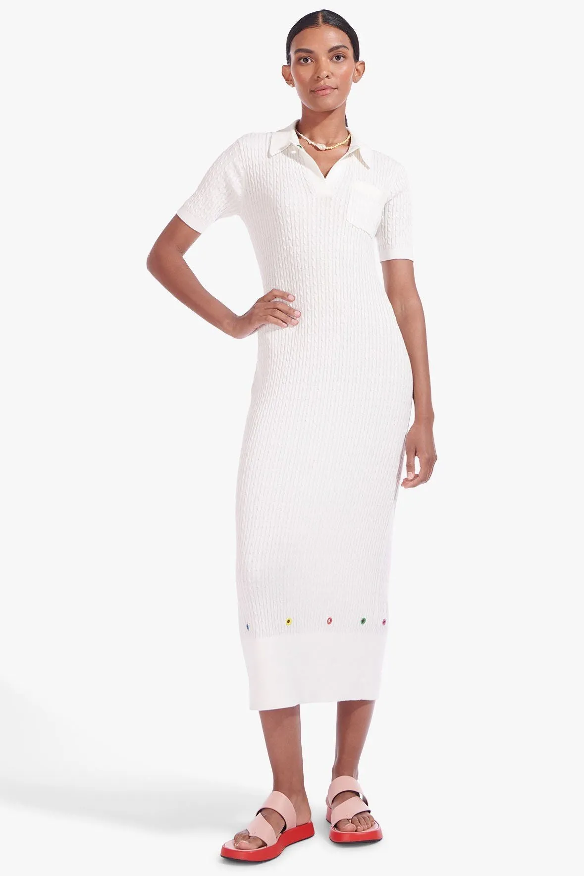 CECILY DRESS | IVORY