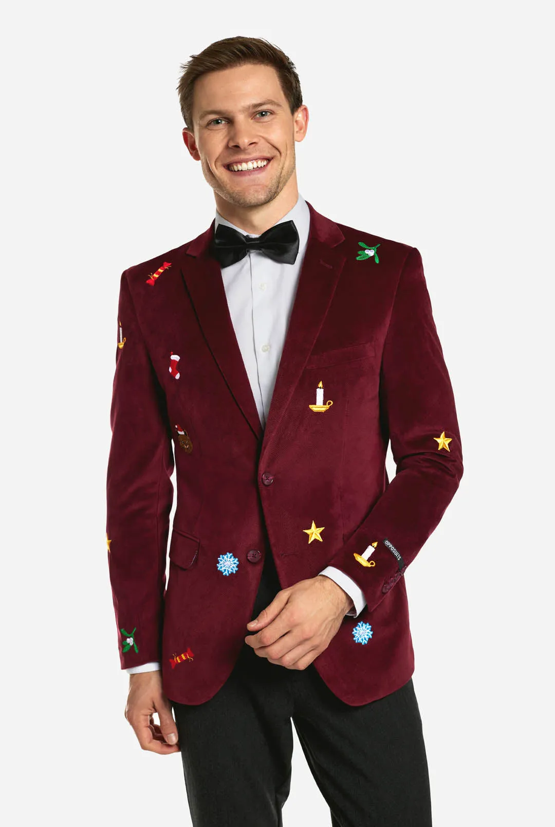 Christmas - X-Mas Icons - Deep Burgundy