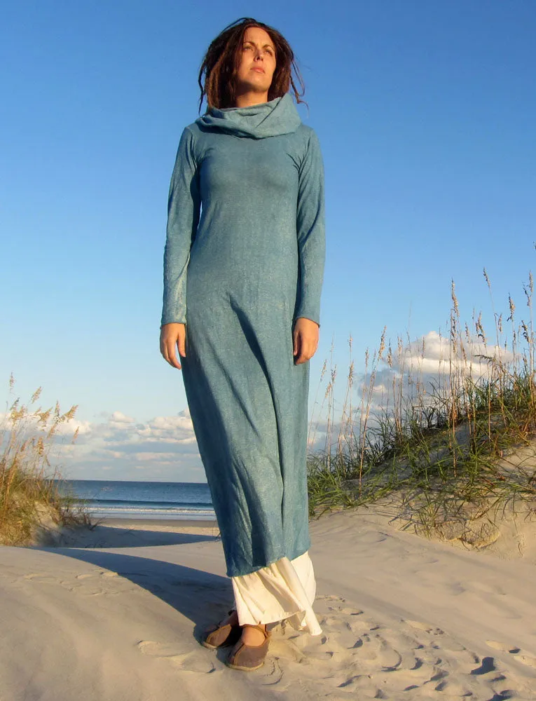 Chunky Cowl Simplicity Long Dress