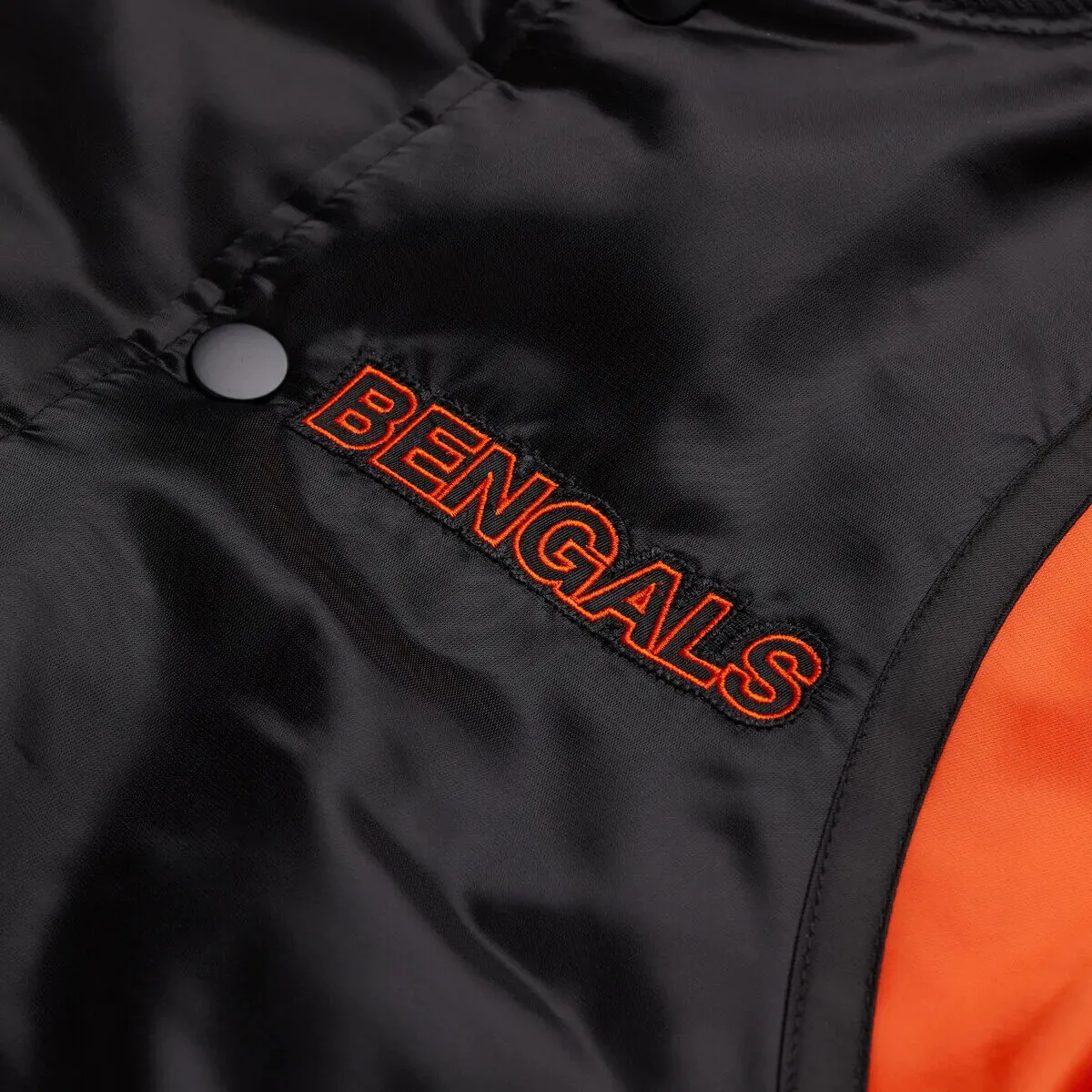 Cincinnati Bengals NFL classic vintage satin  embroidery  jacket