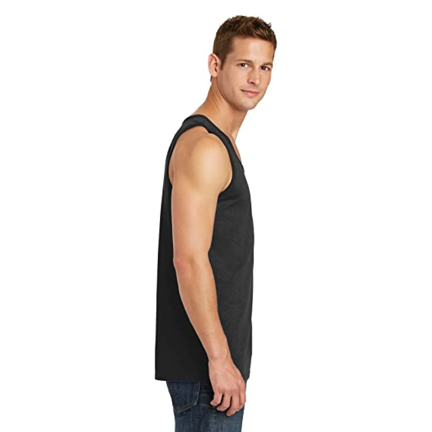 Classic Black Sleeveless Vest (Pack of 3)