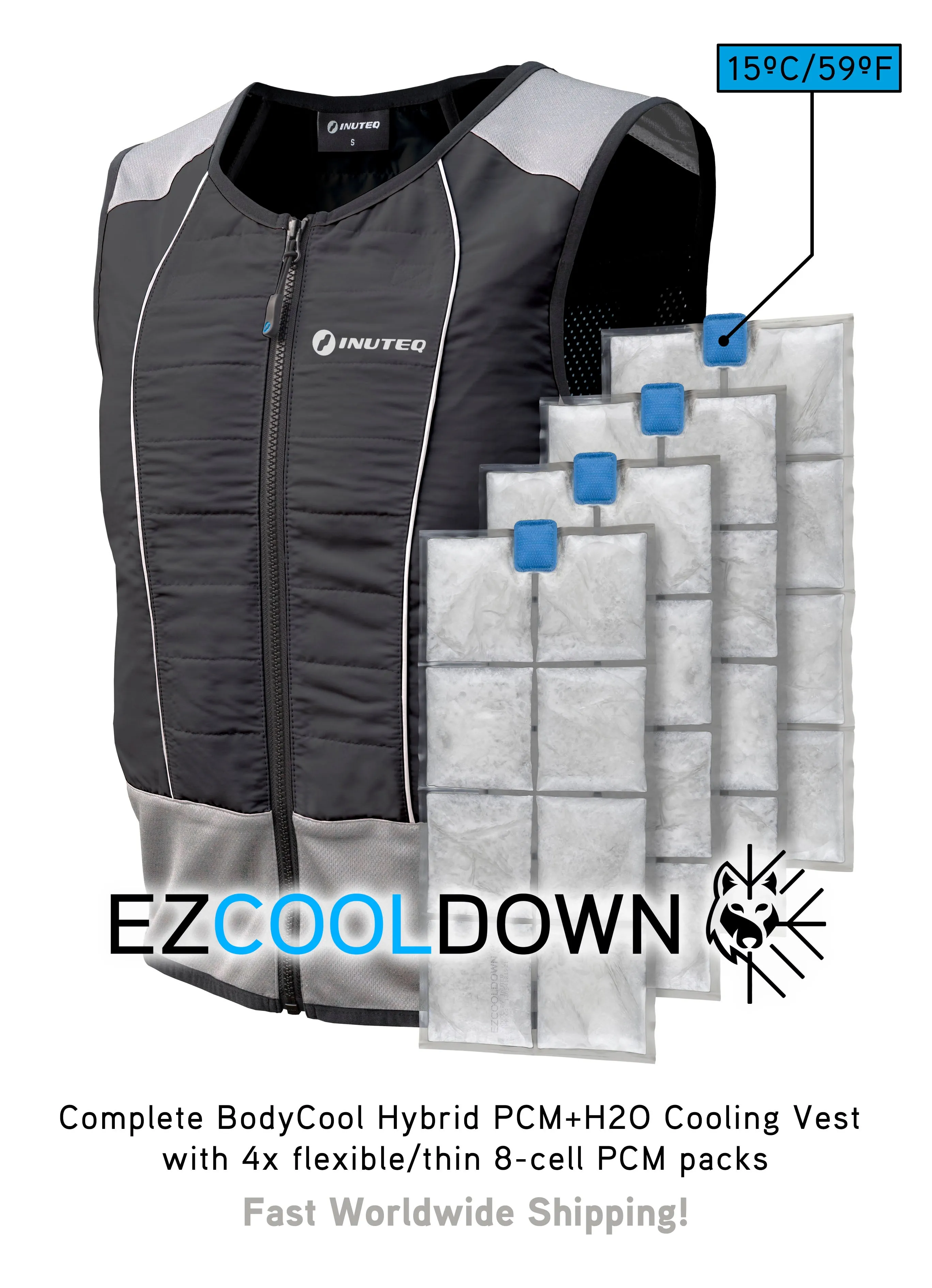 Complete BodyCool Hybrid Cooling Vest