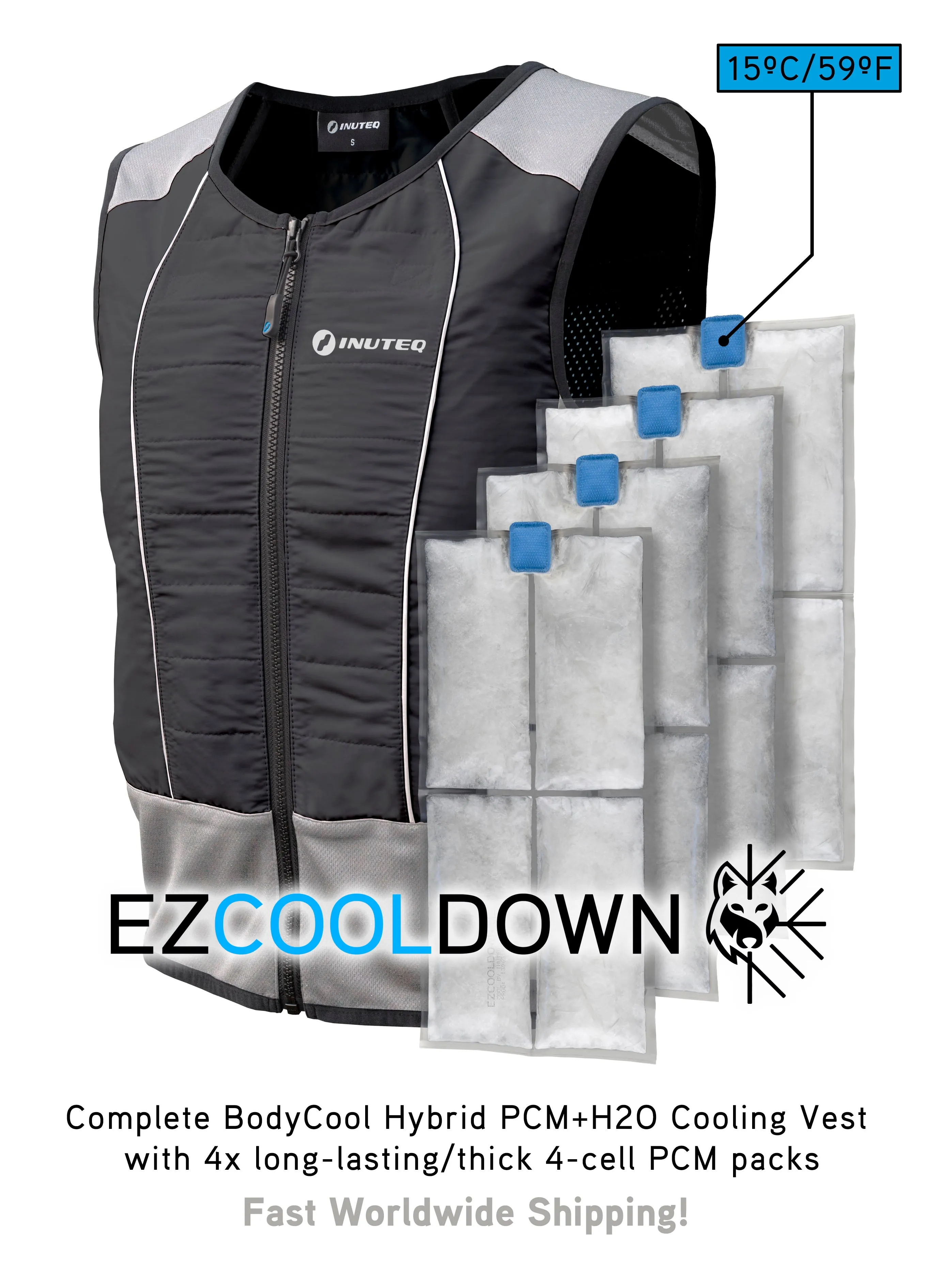 Complete BodyCool Hybrid Cooling Vest