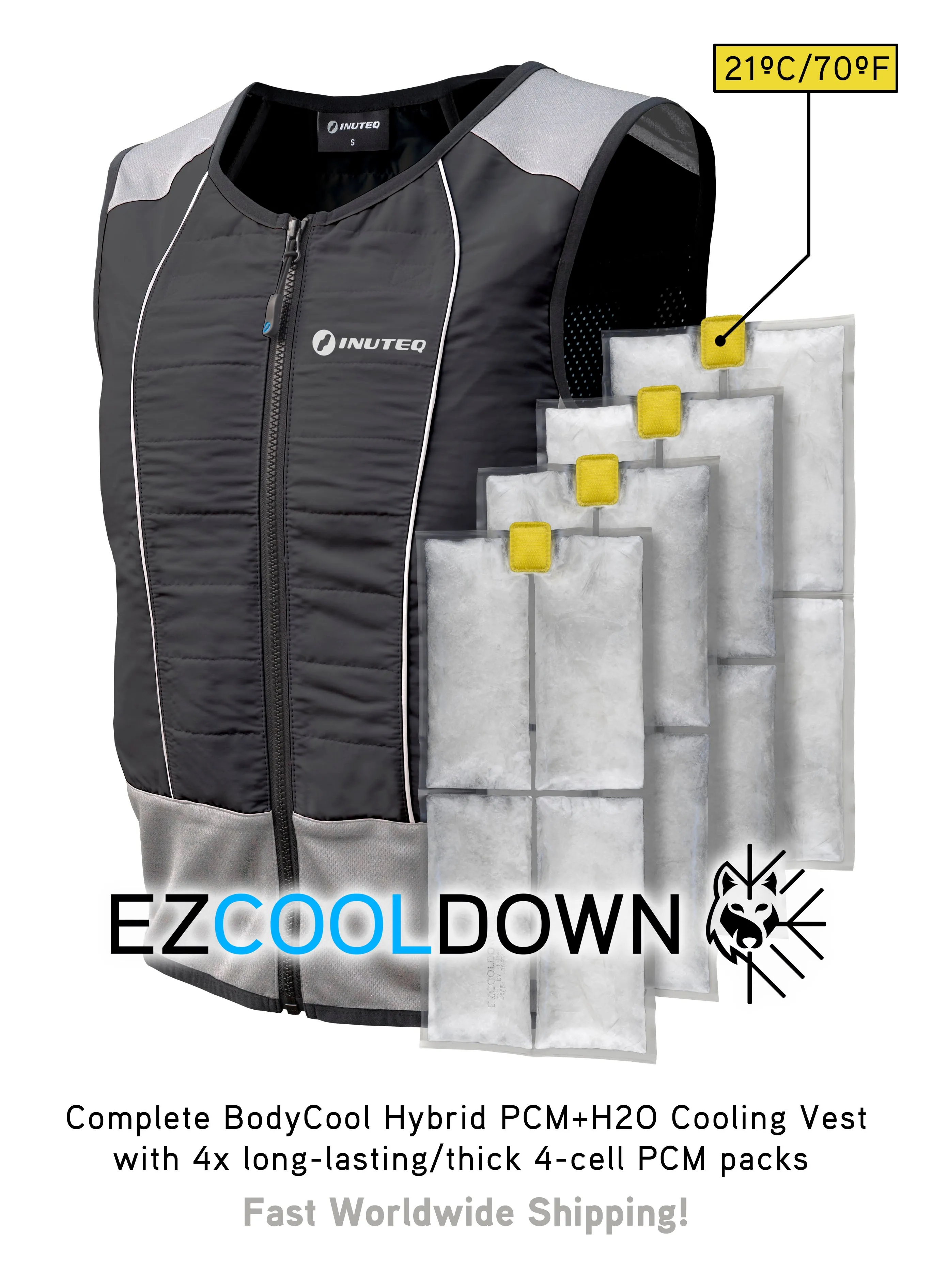 Complete BodyCool Hybrid Cooling Vest