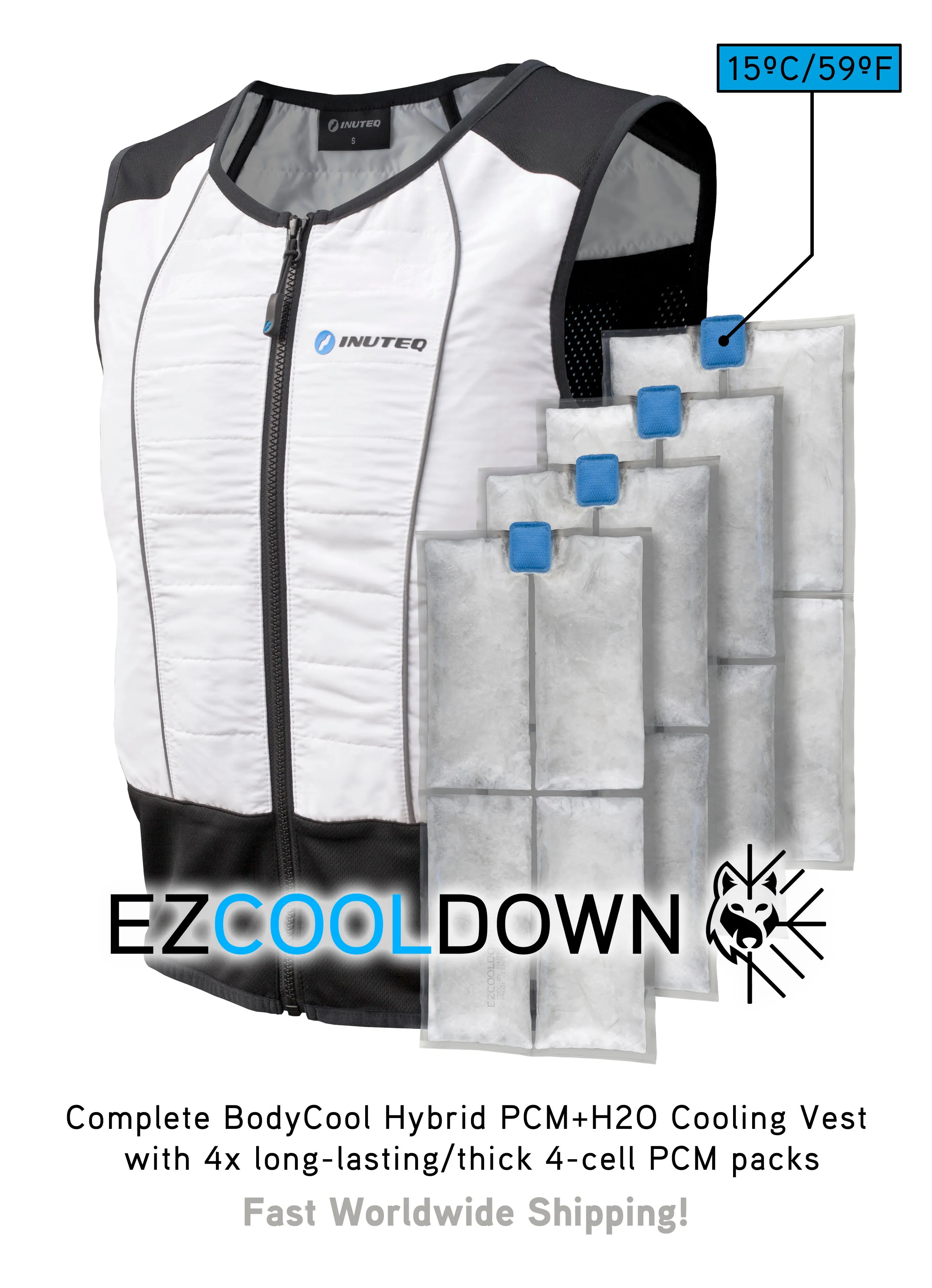 Complete BodyCool Hybrid Cooling Vest