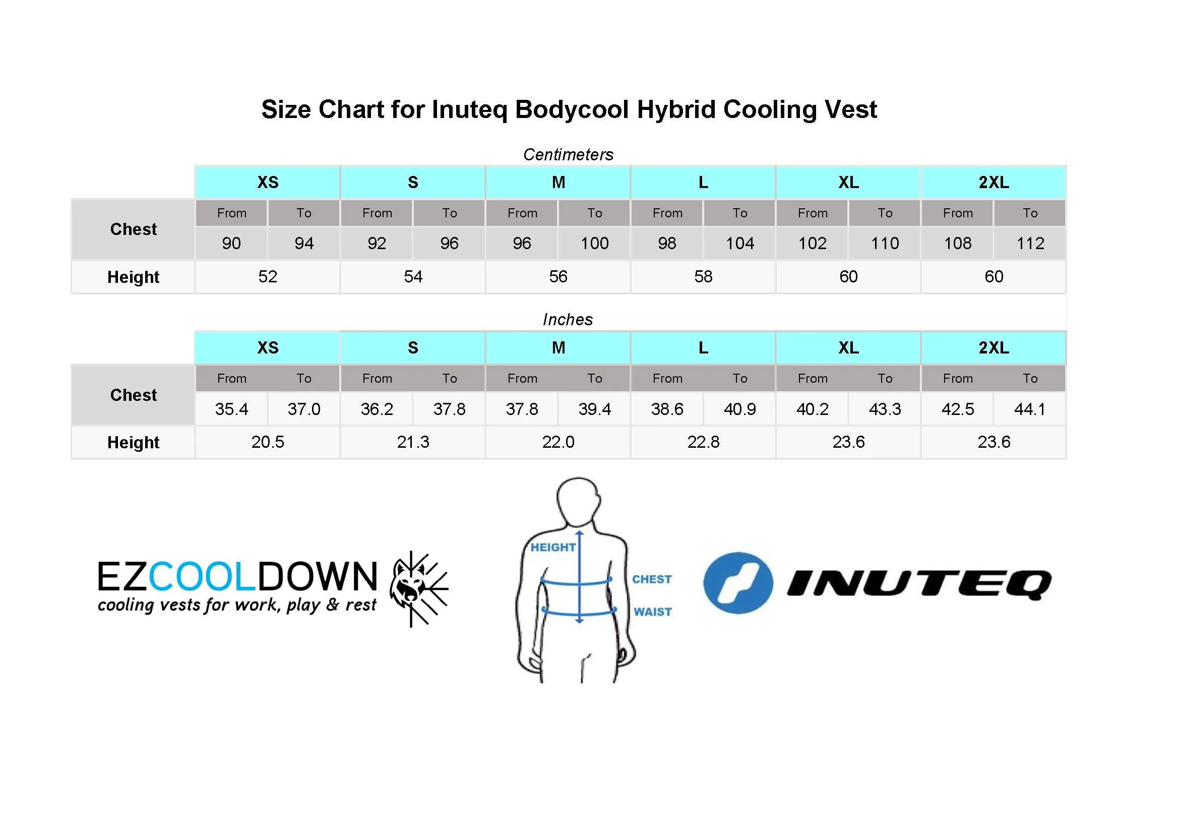 Complete BodyCool Hybrid Cooling Vest