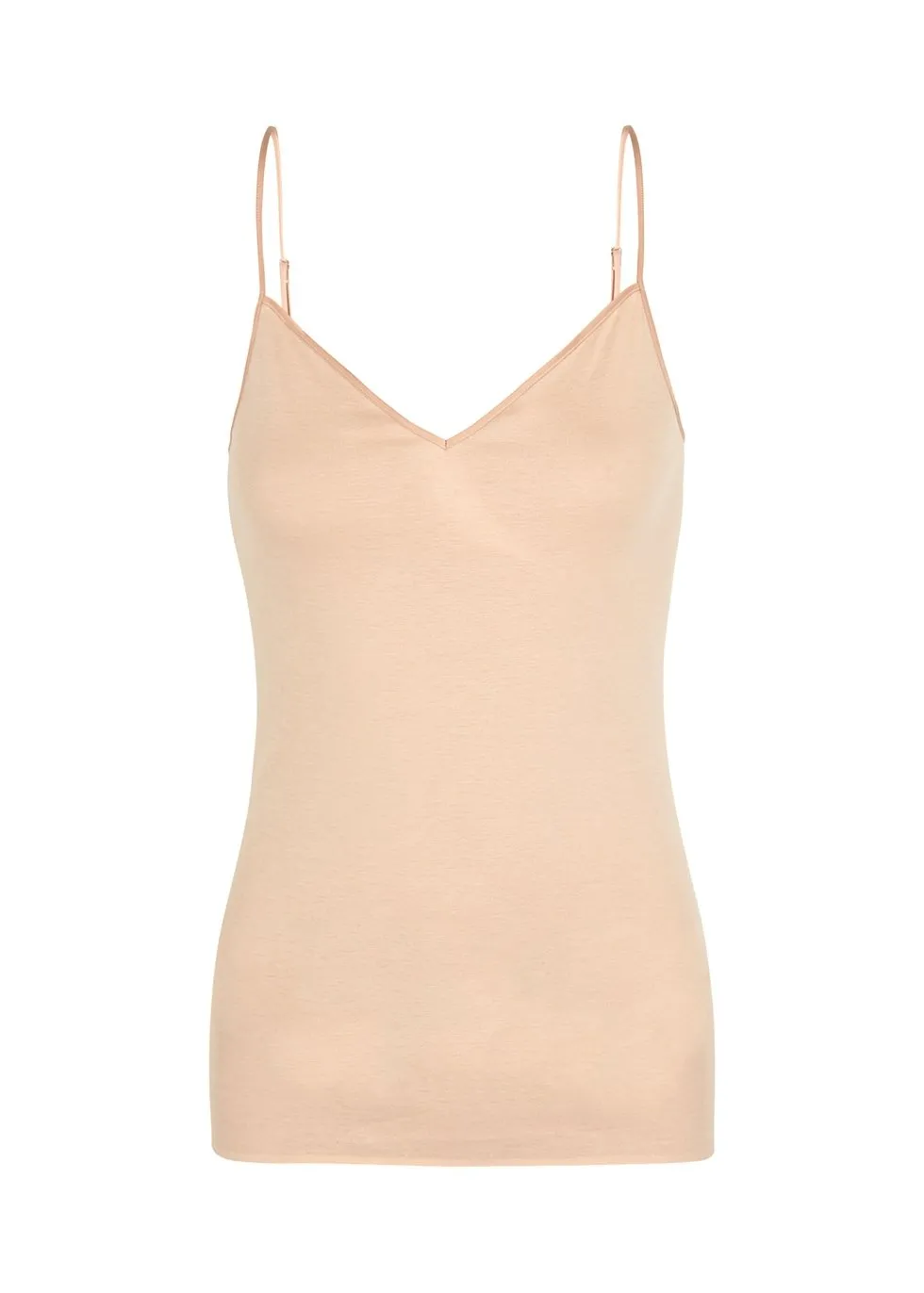 Cotton Seamless Spaghetti Camisole