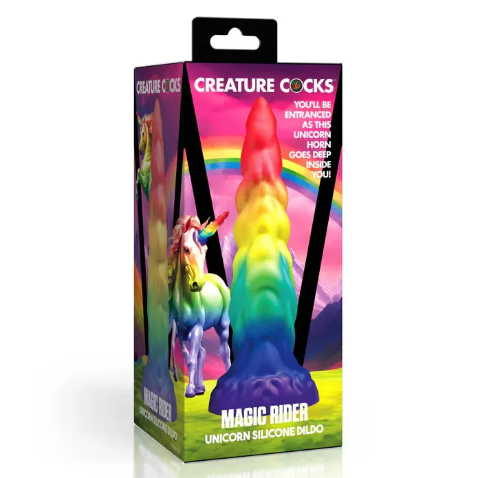 Creature Cocks Magic Rider Unicorn Silicone Dildo