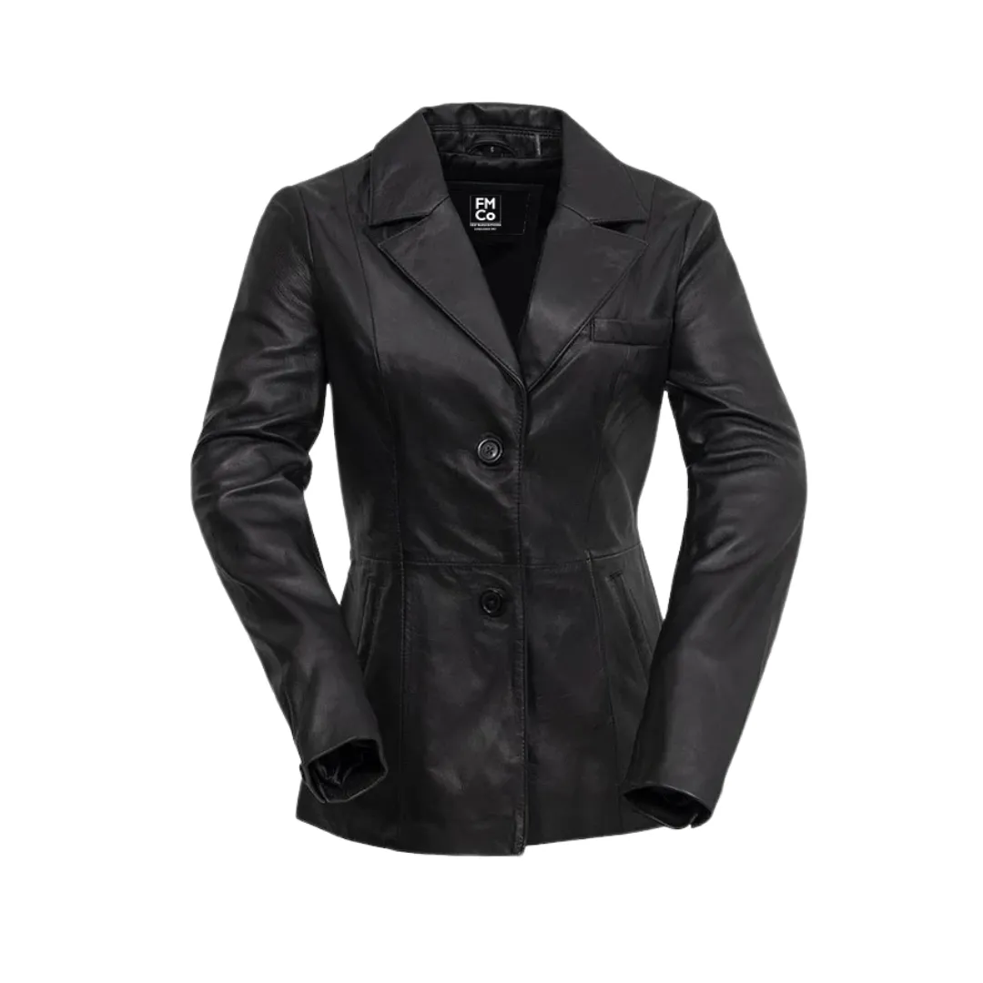 Dahlia Womens Fashion Leather Jacket