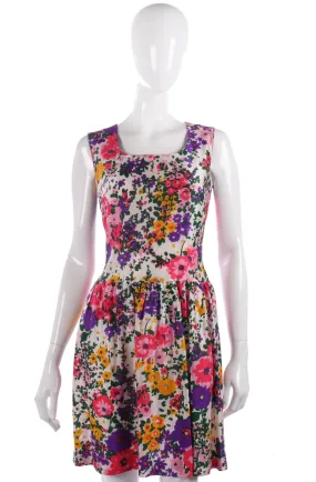 Dicel vintage floral dress size S