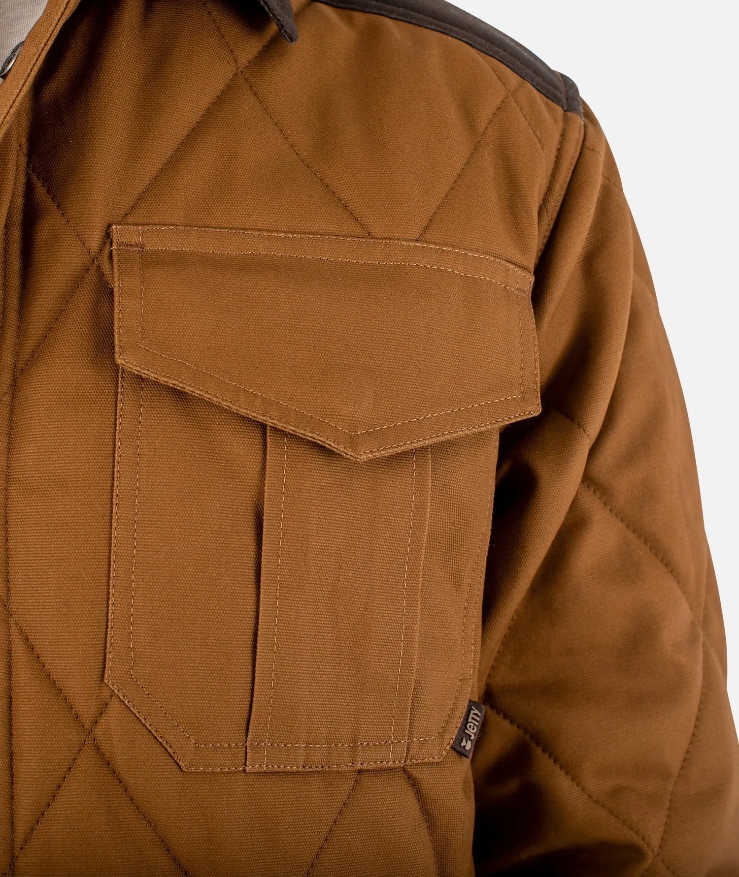 Dogwood Quilted Jacket - Camel