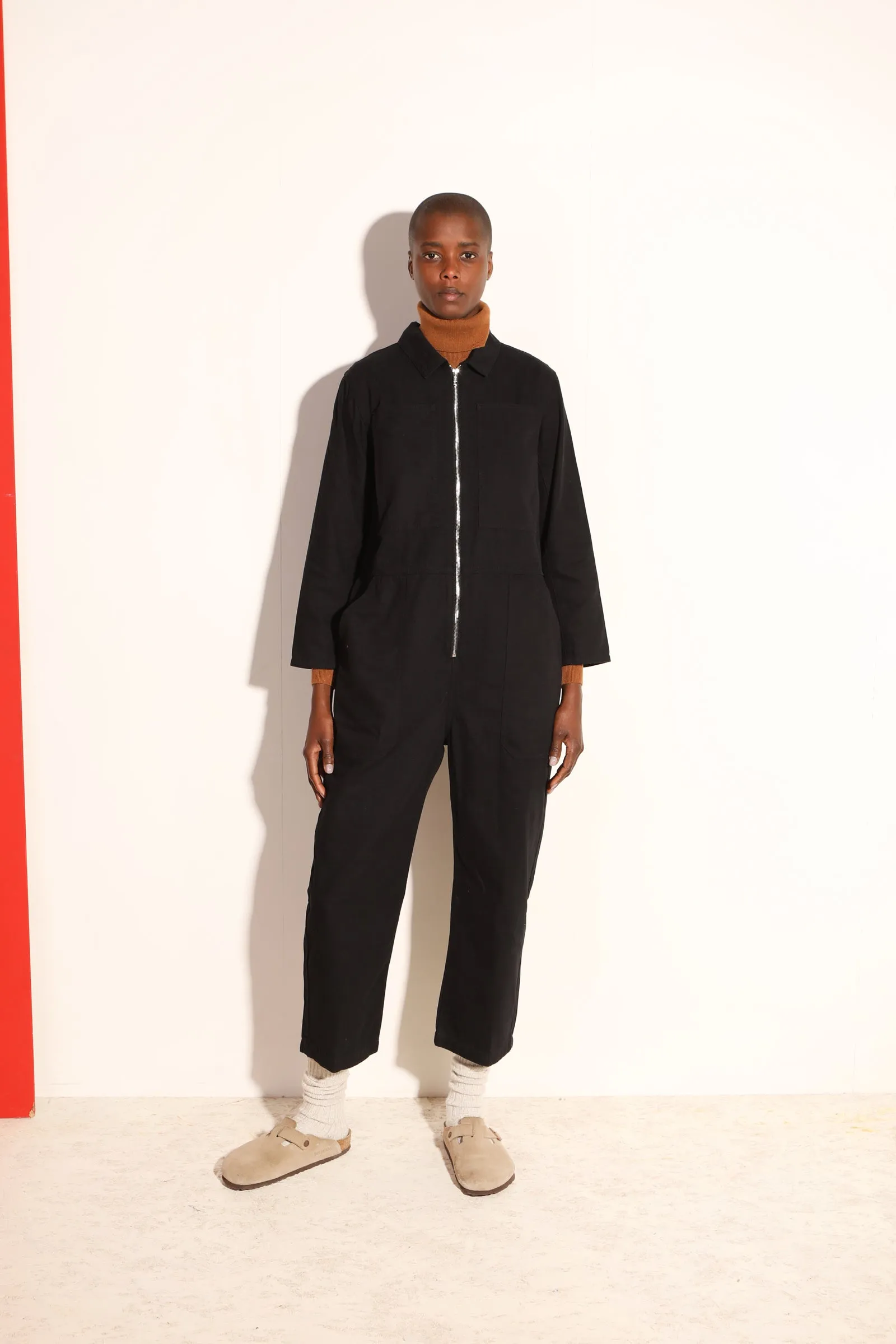 Dominic Boilersuit Black