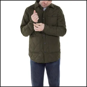 Down-filled Quilted Shirt Jacket