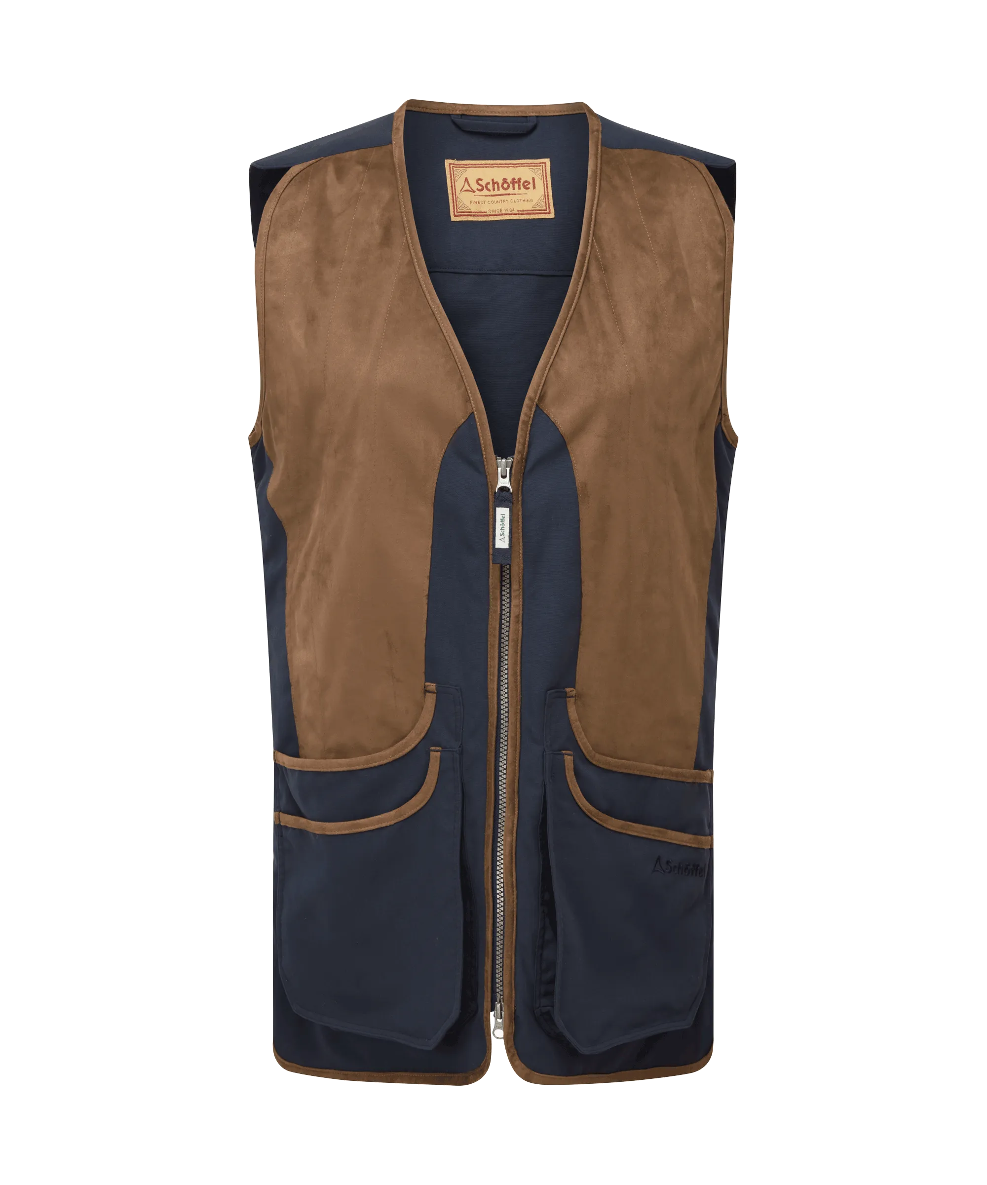 Edenham Clay Shooting Vest - True Navy