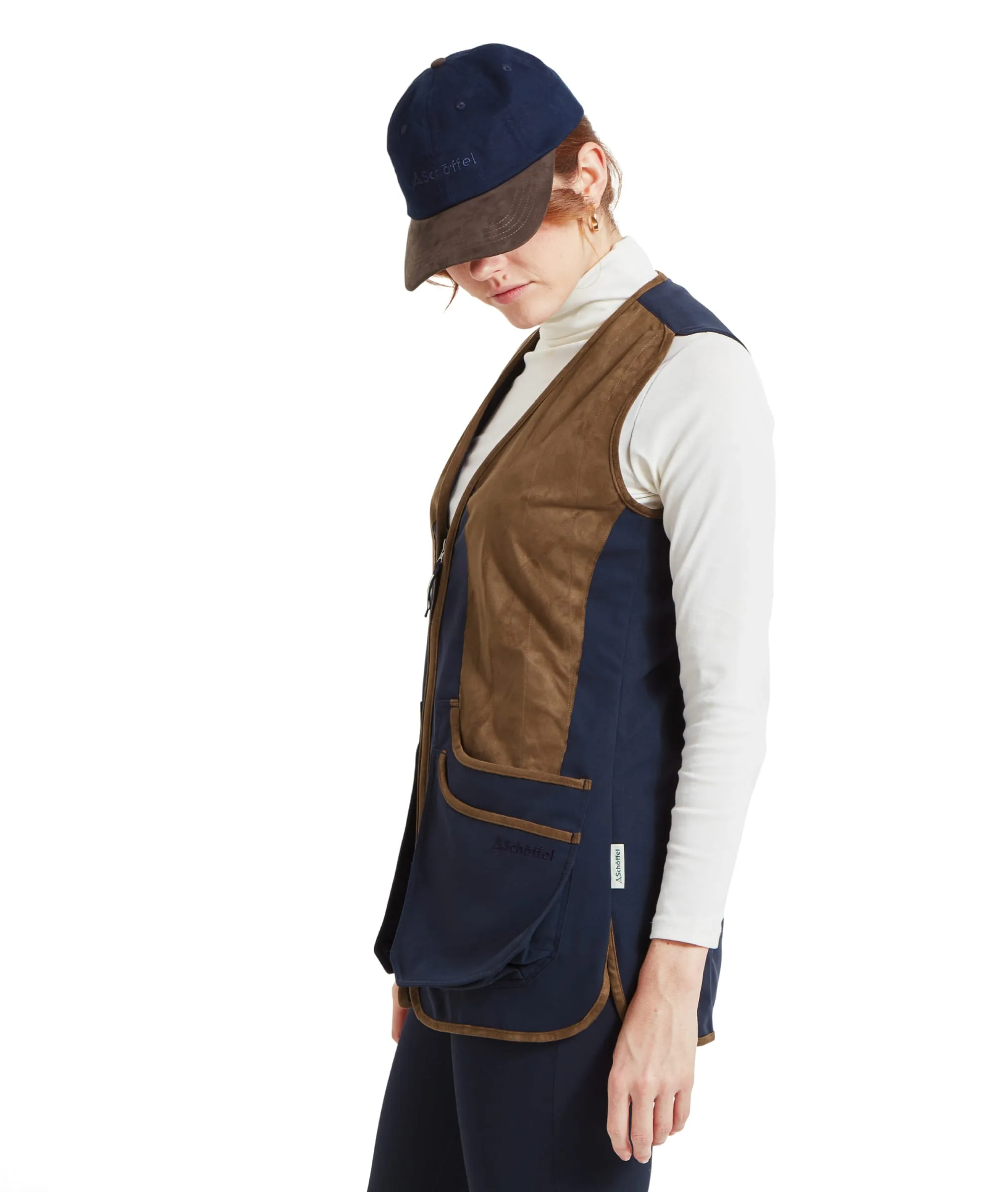 Edenham Clay Shooting Vest - True Navy