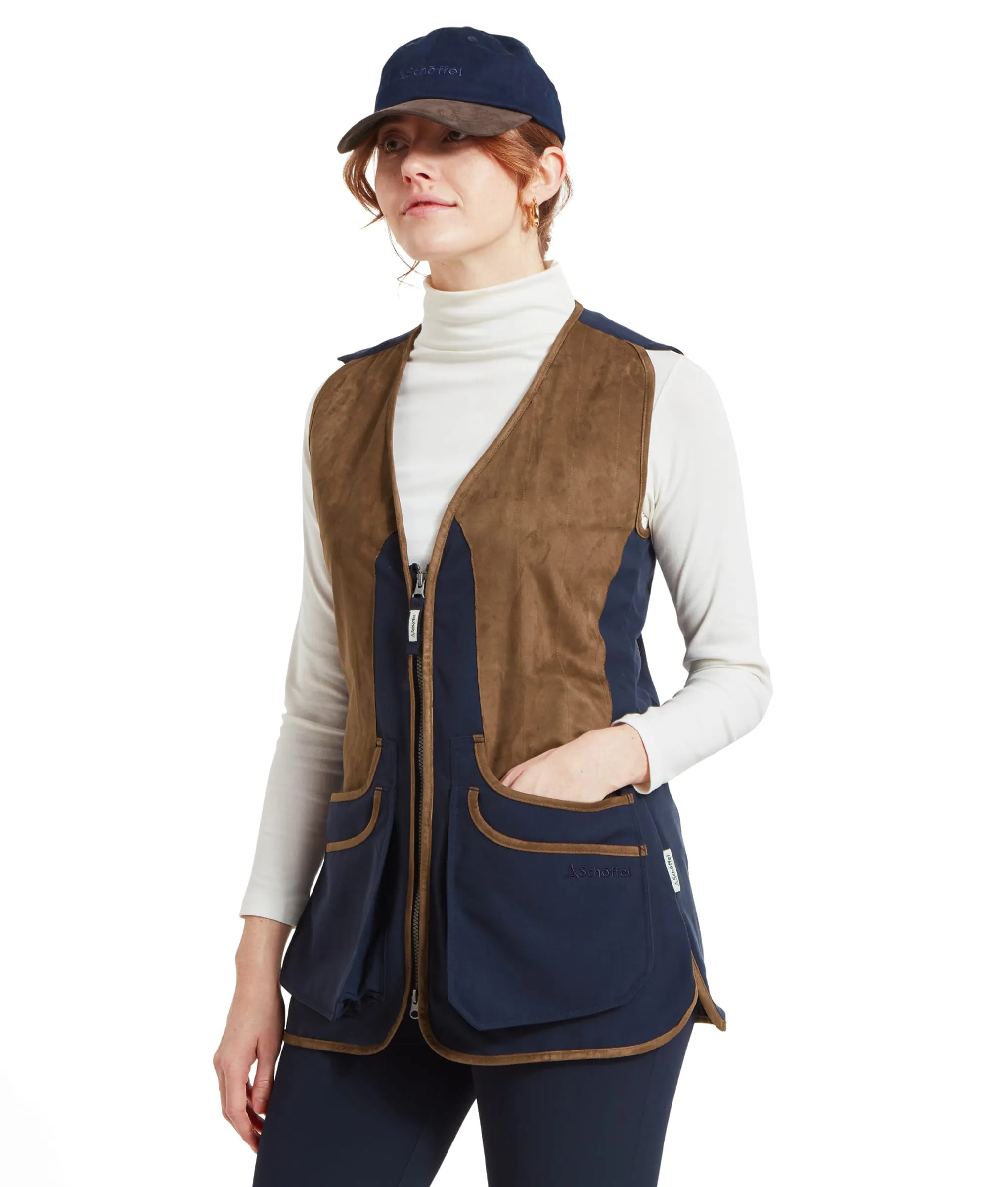 Edenham Clay Shooting Vest - True Navy