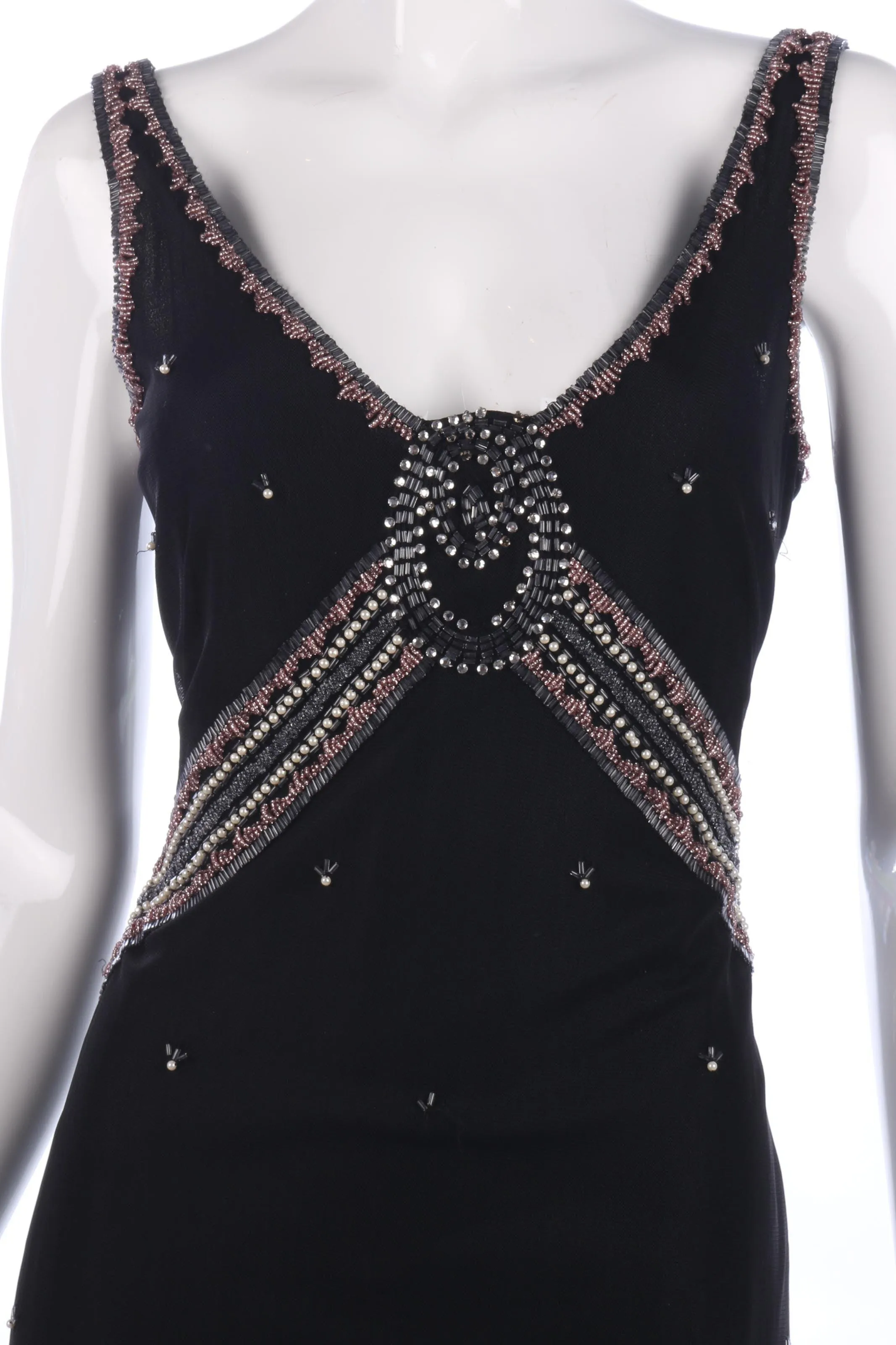 Fabulous French Connection beaded dress size 10