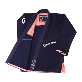 Female Ltd Edition Pearl 2.0 Gi by Gameness  (Navy w Coral)