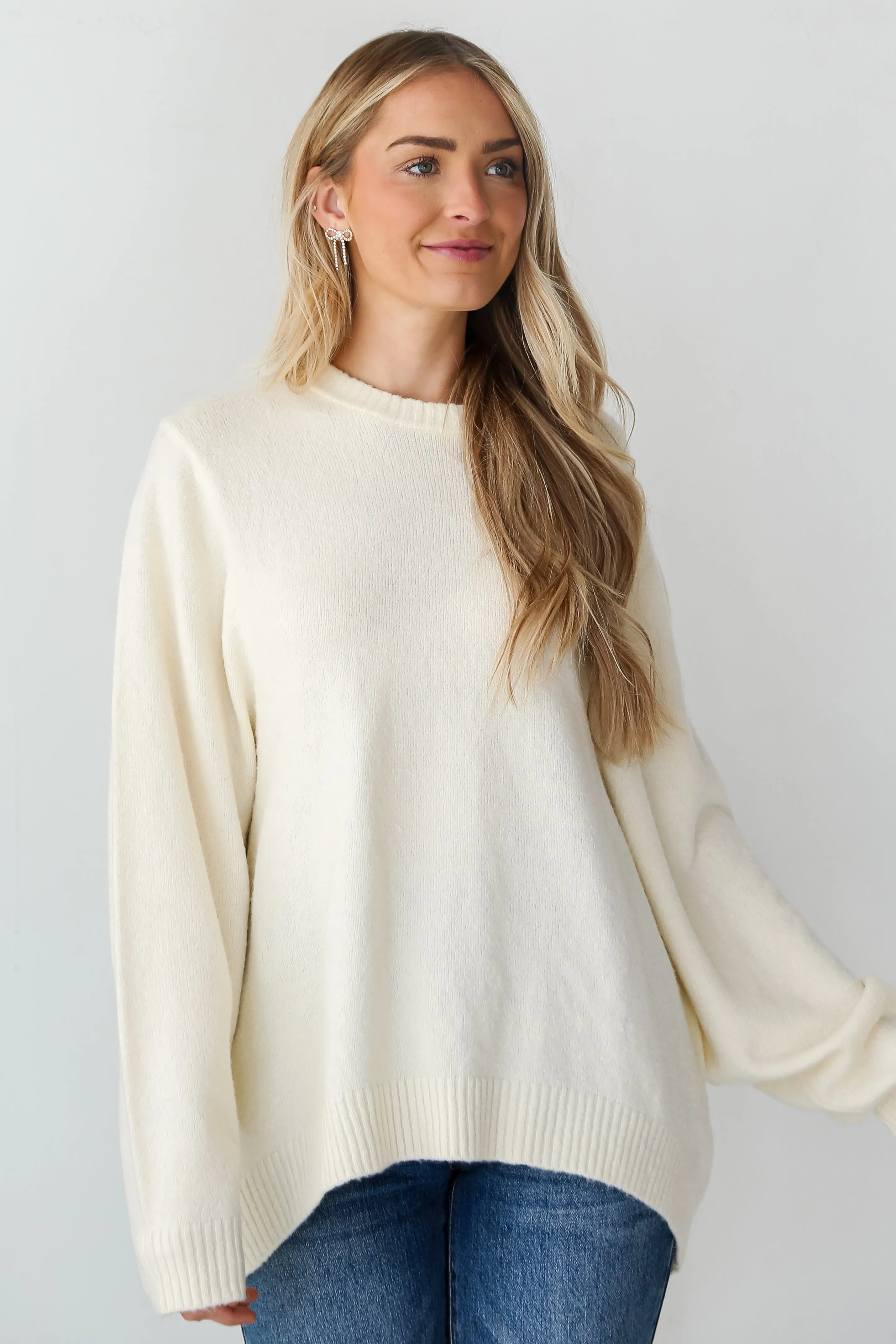 FINAL SALE - Aubrey Oversized Sweater - DOORBUSTER