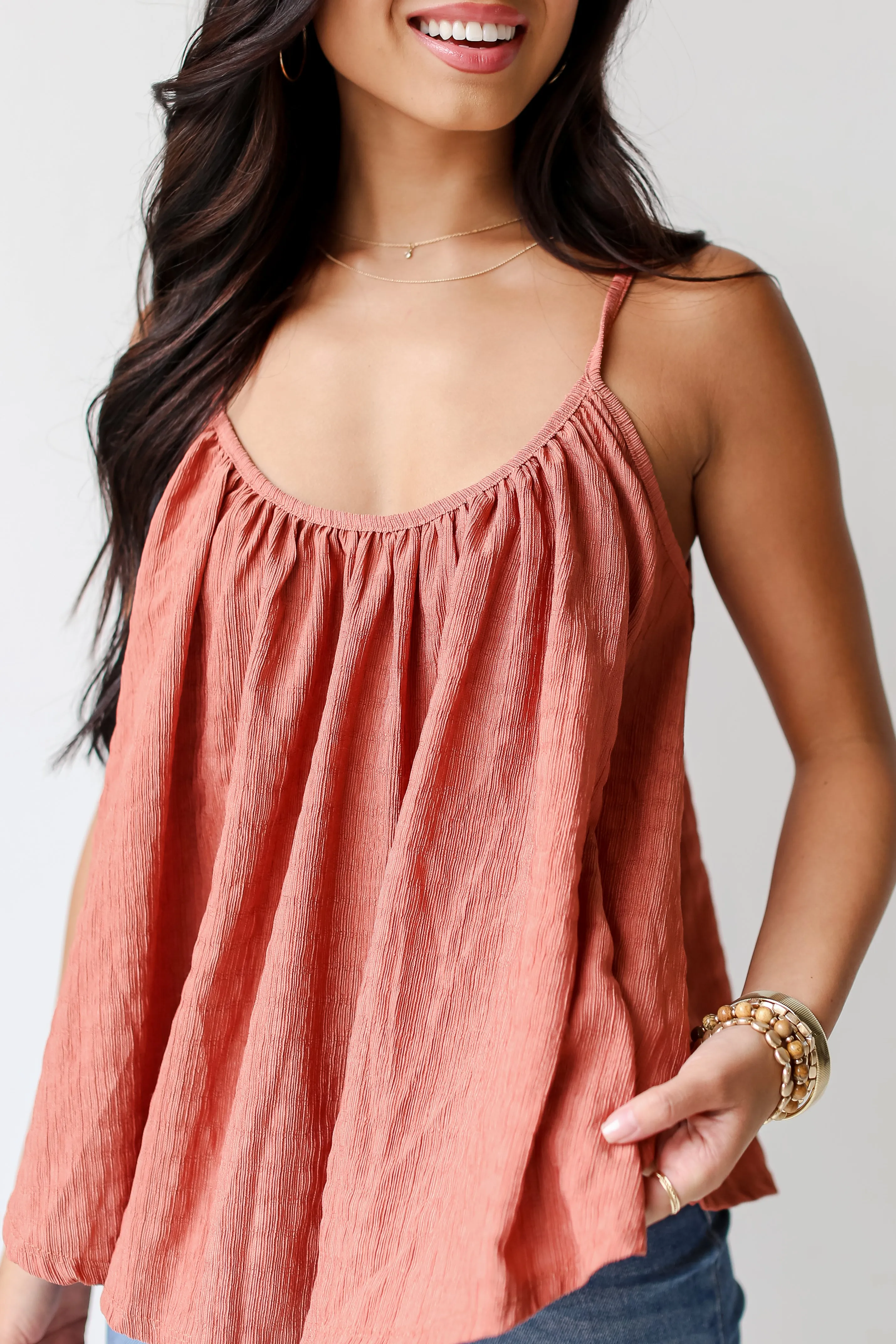 FINAL SALE - Loving You Fondly Textured Tank