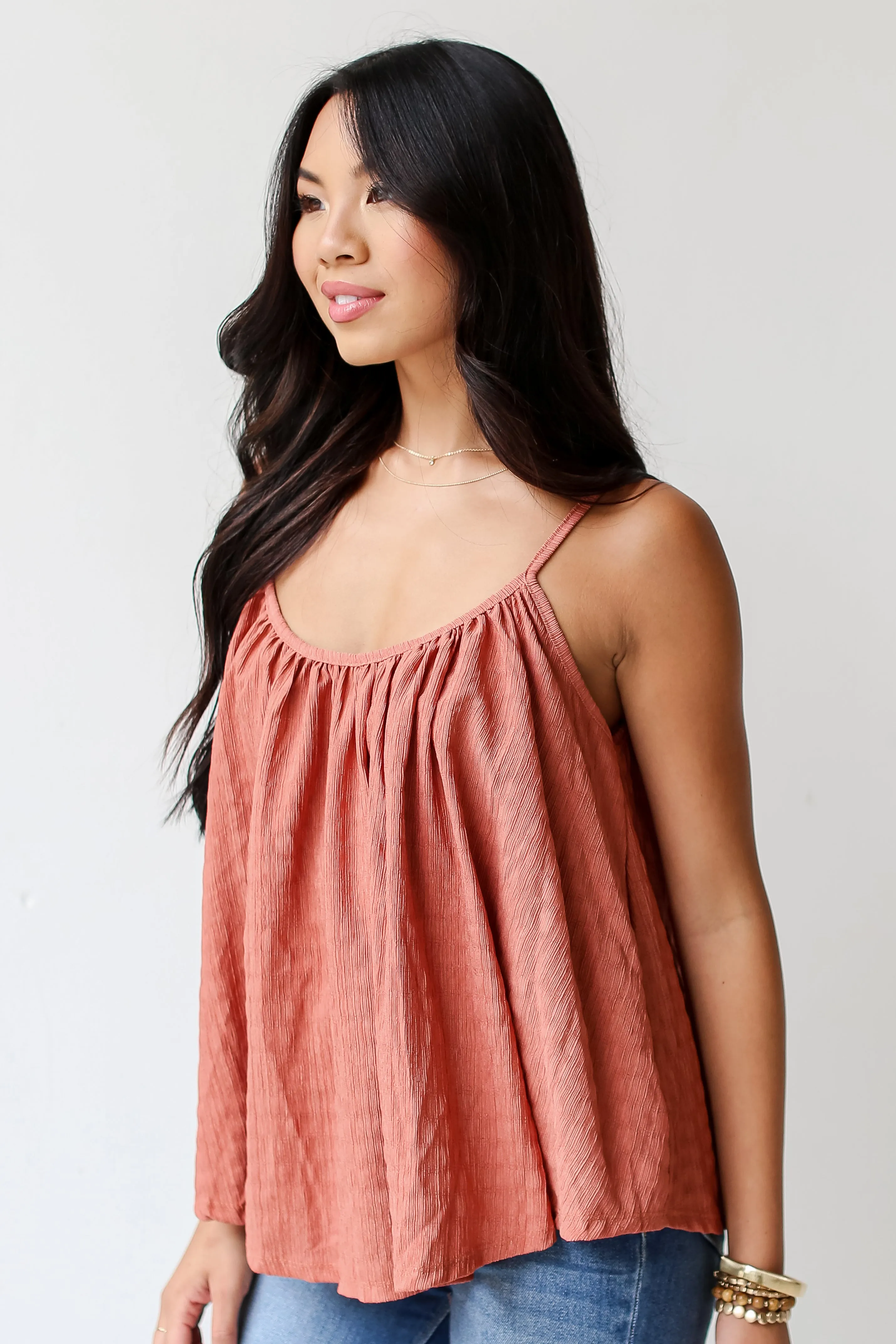 FINAL SALE - Loving You Fondly Textured Tank