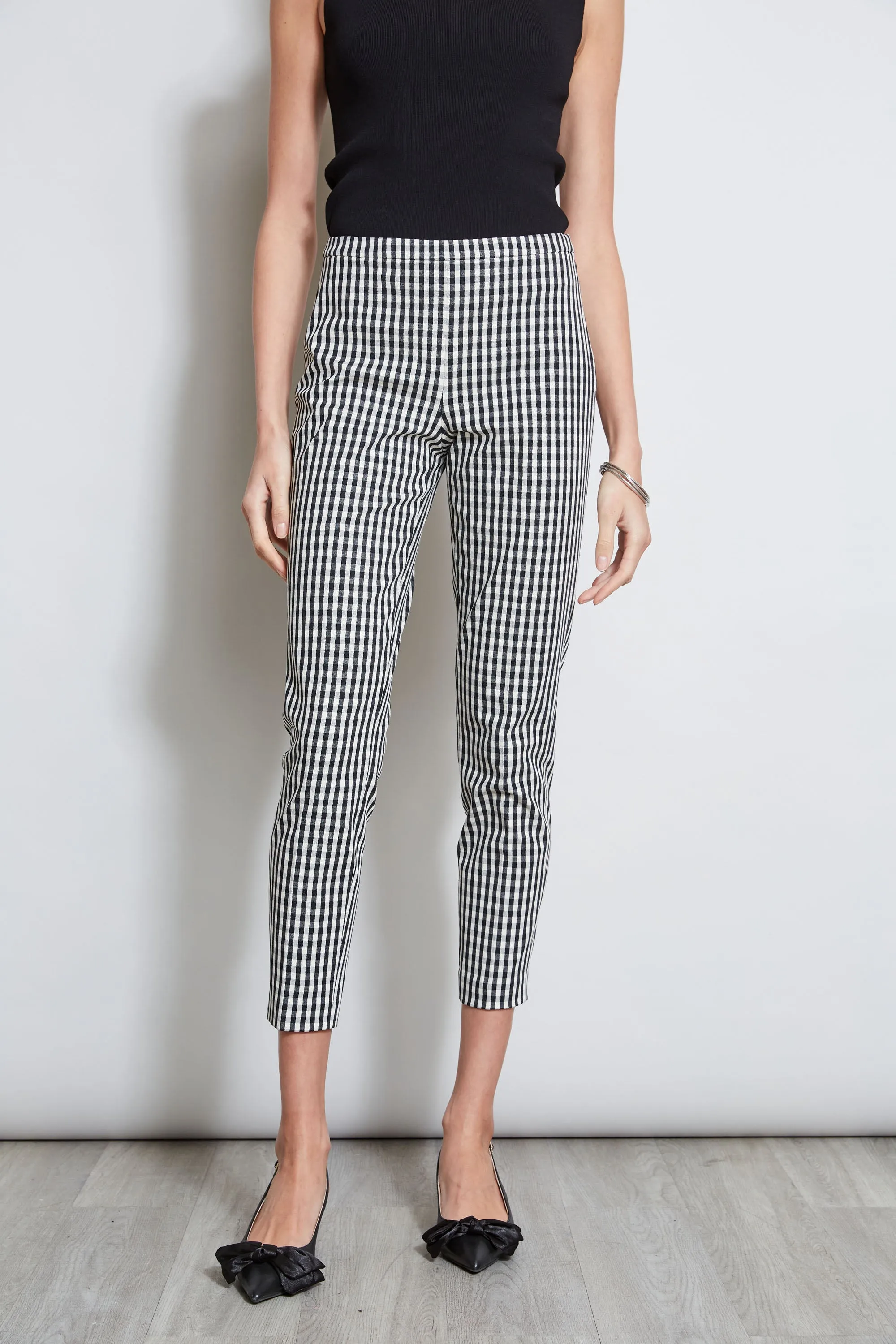 Gingham Skinny Pant