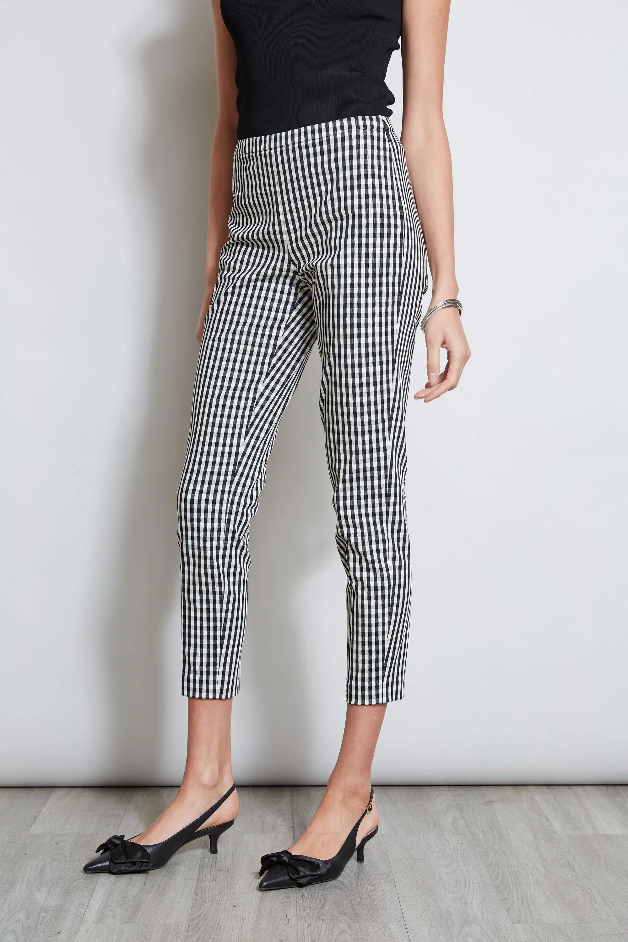 Gingham Skinny Pant