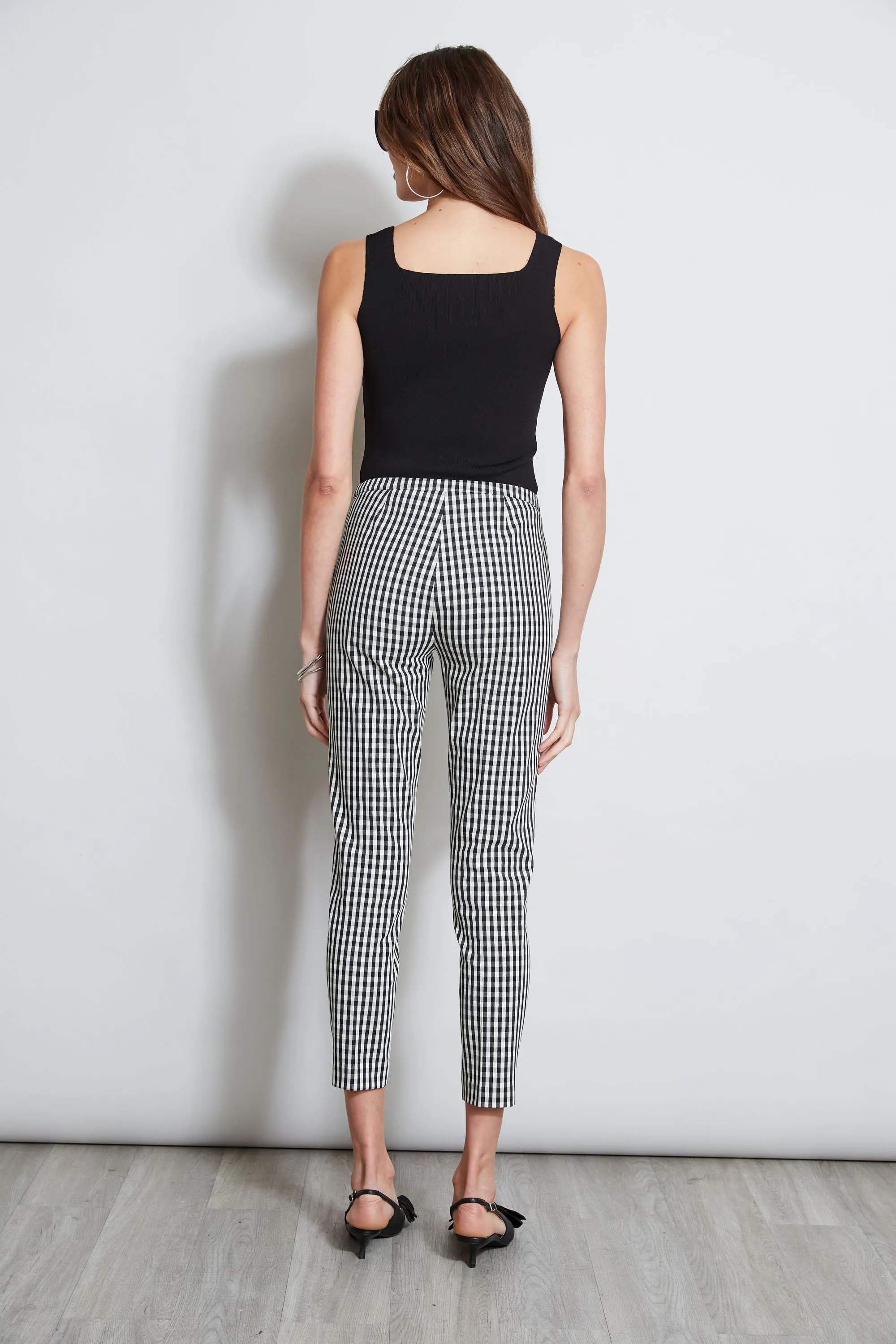 Gingham Skinny Pant