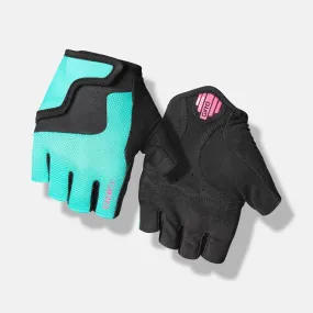 Giro Bravo Jr Youth Bicycle Gloves Screaming Teal/Neon Pink Large