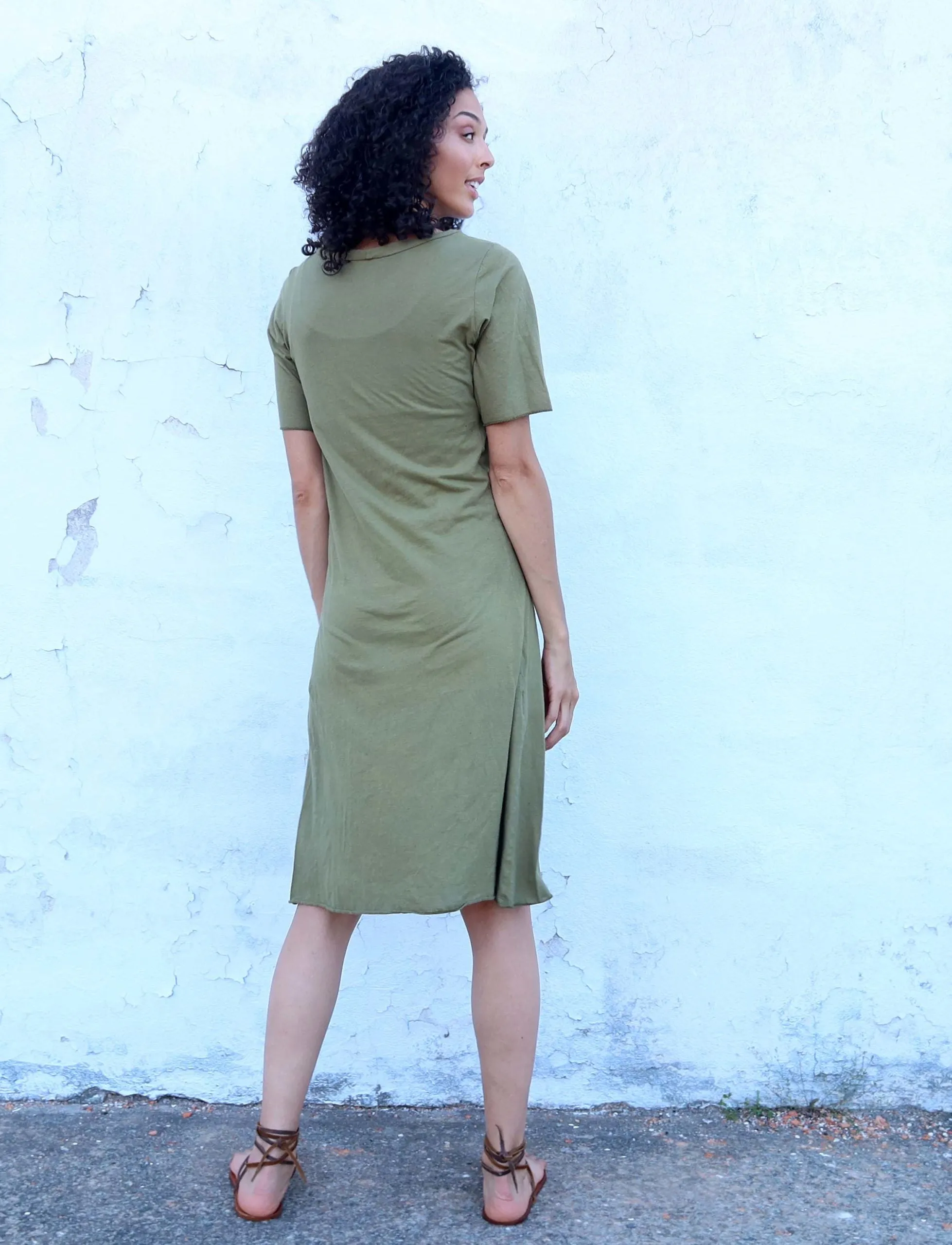 Hampi Simplicity Below Knee Dress