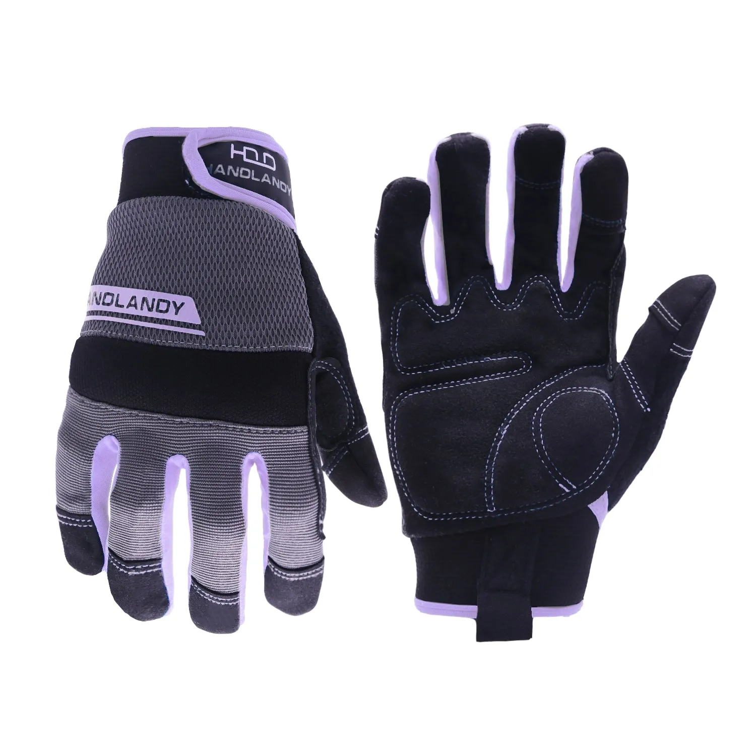 Handlandy Women Utility Work Gloves Touch Screen Neoprene Yard 6035VI